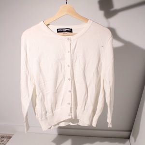 New Karl Lagerfeld Paris Cardigan Sweater